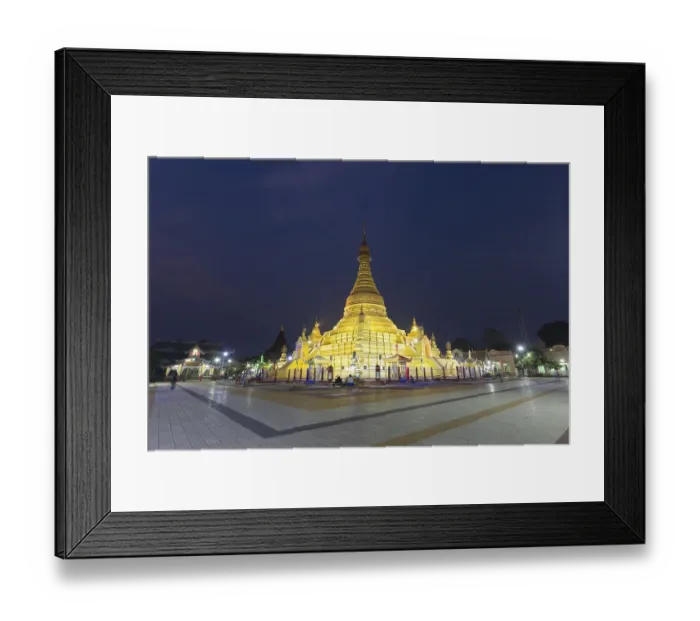 Framed Print : Stupa of the golden Eindawya Paya Framed Print : Stupa of the golden Eindawya Paya