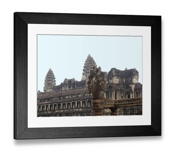 Framed Print : Angkor Wat Temple, Siem Reap Province Framed Print : Angkor Wat Temple, Siem Reap Province
