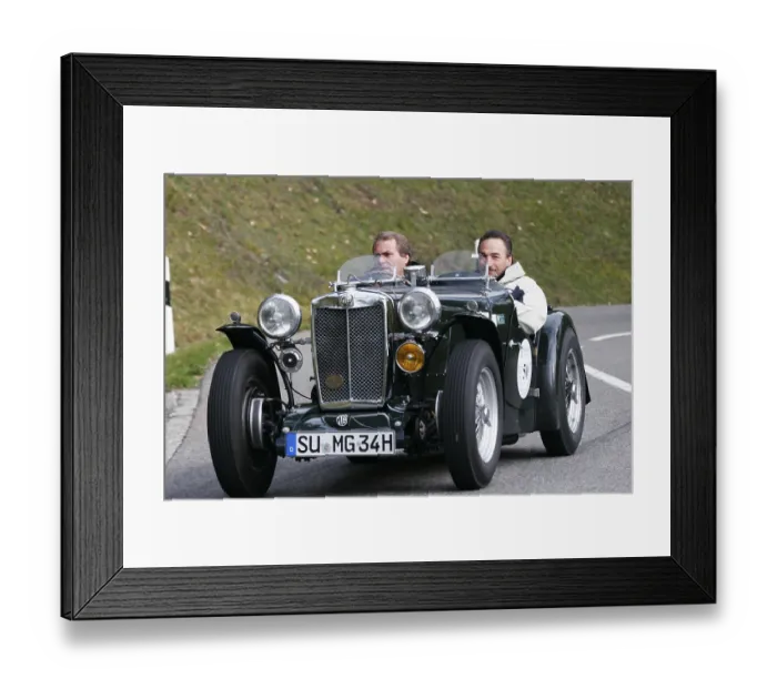 Framed Print : MG PB, built 1936