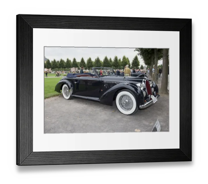 Framed Print : Talbot Lago T 26 Record Cabriolet Worblaufen