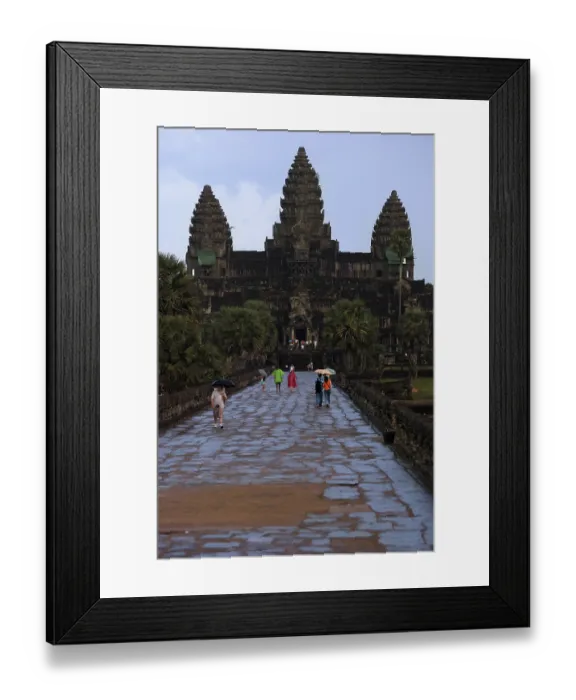 Framed Print : Angkor Wat temple, Cambodia