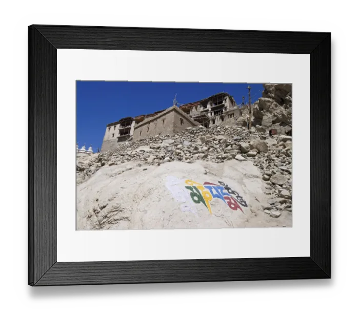 Framed Print : Shey monastery in Ladakh, Indus valley Framed Print : Shey monastery in Ladakh, Indus valley