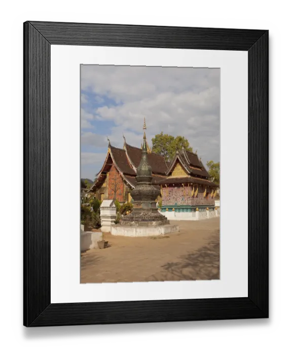 Framed Print : Wat Xieng Thong, Luang Prabang