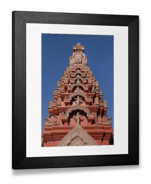 Framed Print : Khmer-style City Pillar Lak Muang Framed Print : Khmer-style City Pillar Lak Muang