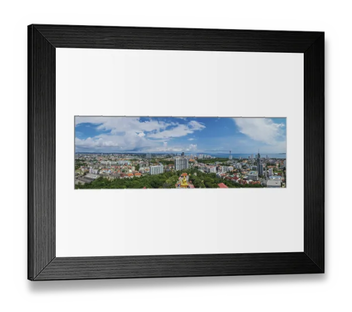 Framed Print : Big Buddha, aerial view with drone Framed Print : Big Buddha, aerial view with drone