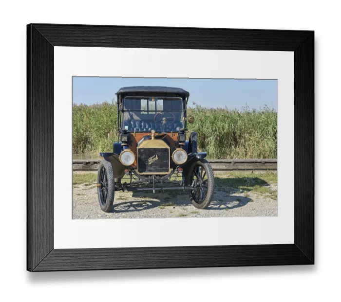 Framed Print : Vintage car, Ford T Runabout, built in 1913