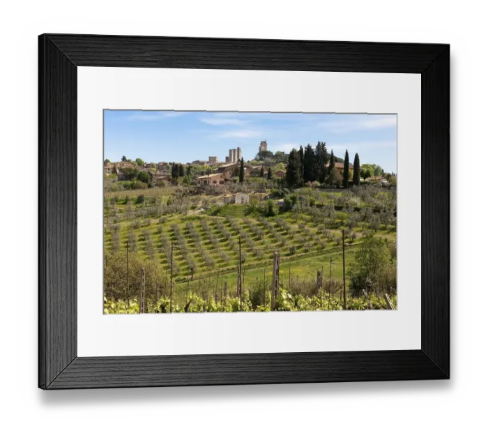 Framed Print : San Gimignano, Tuscany, Italy Framed Print : San Gimignano, Tuscany, Italy