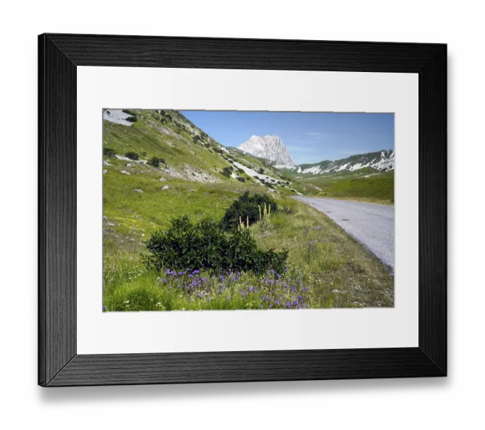 Framed Print : Gran Sasso and Monti della Laga National Park