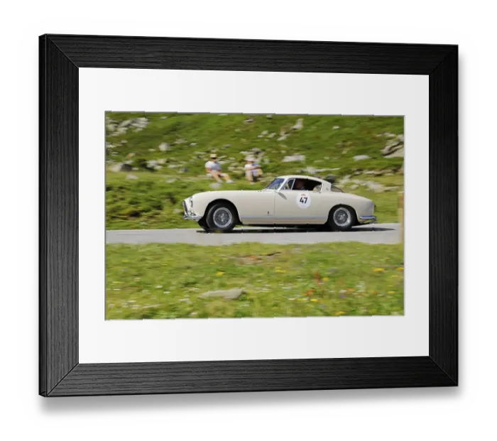 Framed Print : Vintage car rally Ennstal Classic 2022 Framed Print : Vintage car rally Ennstal Classic 2022