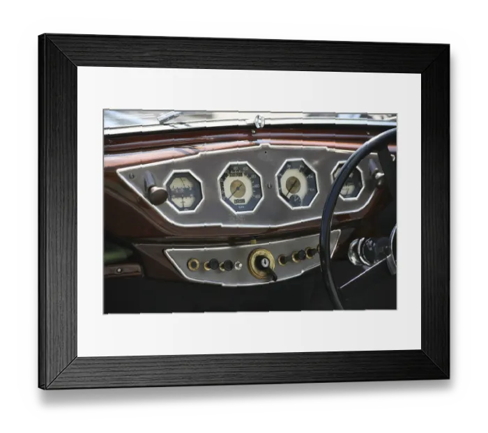 Framed Print : Old car technology Framed Print : Old car technology