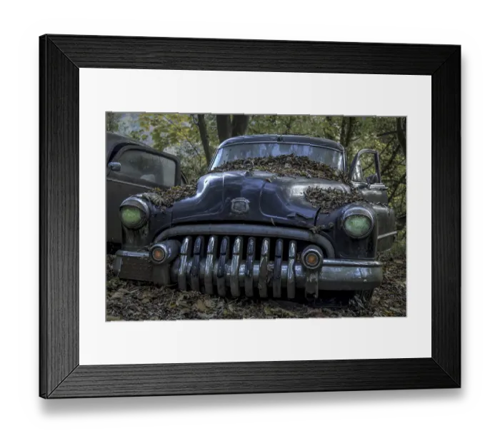 Framed Print : Vintage car, Neandertal, Erkrath, Germany Framed Print : Vintage car, Neandertal, Erkrath, Germany