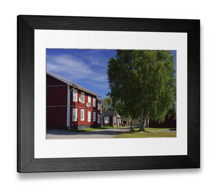 Framed Print : Gammelstad (Old Town) Lulea, Norbotten, Sweden2 Framed Print : Gammelstad (Old Town) Lulea, Norbotten, Sweden2
