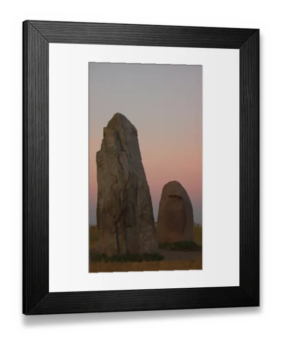 Framed Print : Ales Stenar, Ystad, stones set in the layout of a ship Framed Print : Ales Stenar, Ystad, stones set in the layout of a ship