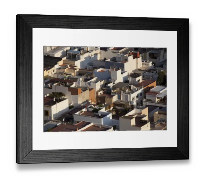 Framed Print : View from the Alcazaba, old castle Framed Print : View from the Alcazaba, old castle