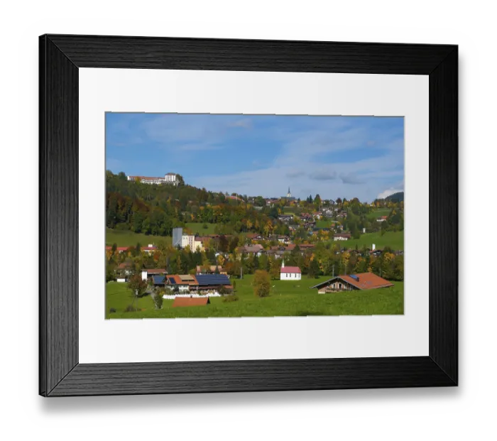 Framed Print : Oberstaufen, Allgaeu, Bavaria, Germany, Europe Framed Print : Oberstaufen, Allgaeu, Bavaria, Germany, Europe
