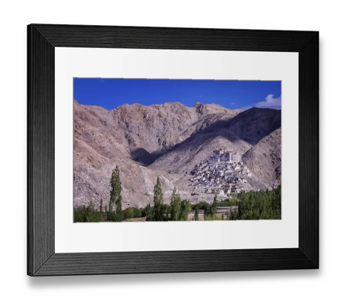 Framed Print : Chemrey gompa (monastery), Ladakh, India