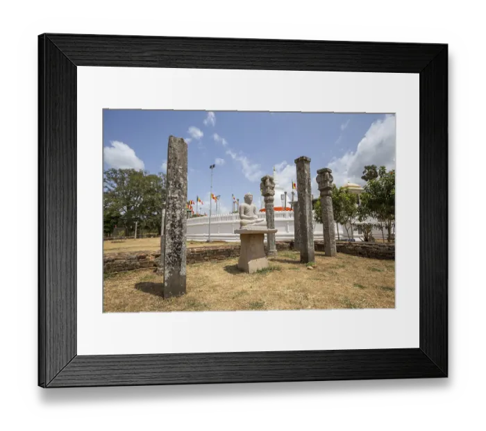 Framed Print : Anuradhapura, Sri Lanka, August 21