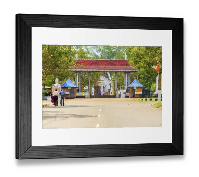 Framed Print : Anuradhapura, Sri Lanka, February 7 Framed Print : Anuradhapura, Sri Lanka, February 7