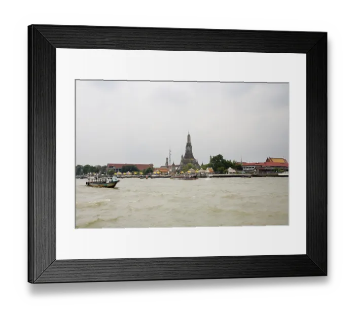 Framed Print : Wat Arun, Temple of Dawn, Chao Phraya River Framed Print : Wat Arun, Temple of Dawn, Chao Phraya River