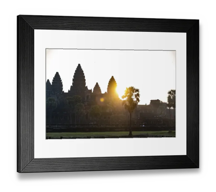 Framed Print : The ancient Ankor Wat temple in Cambodia Framed Print : The ancient Ankor Wat temple in Cambodia