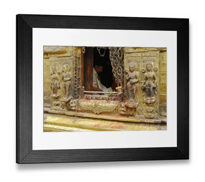 Framed Print : Swayambhunat Temple, Kathmandu, Nepal