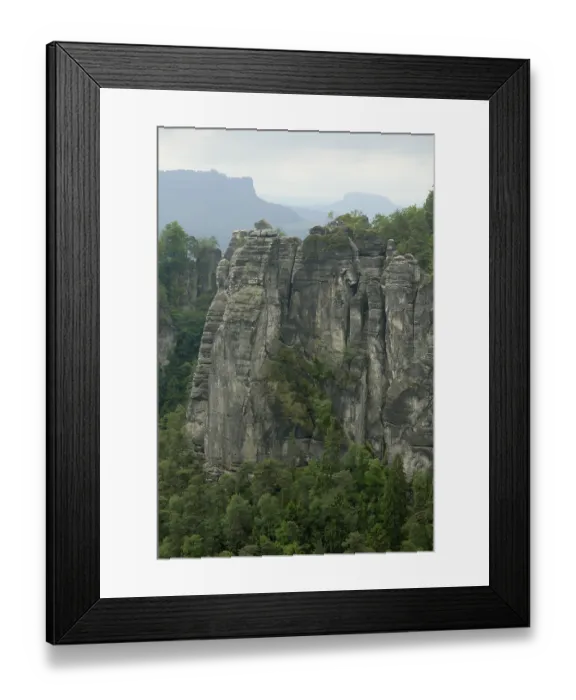 Framed Print : Bastei Group, Saxon Switzerland, Saxony, Germany Framed Print : Bastei Group, Saxon Switzerland, Saxony, Germany