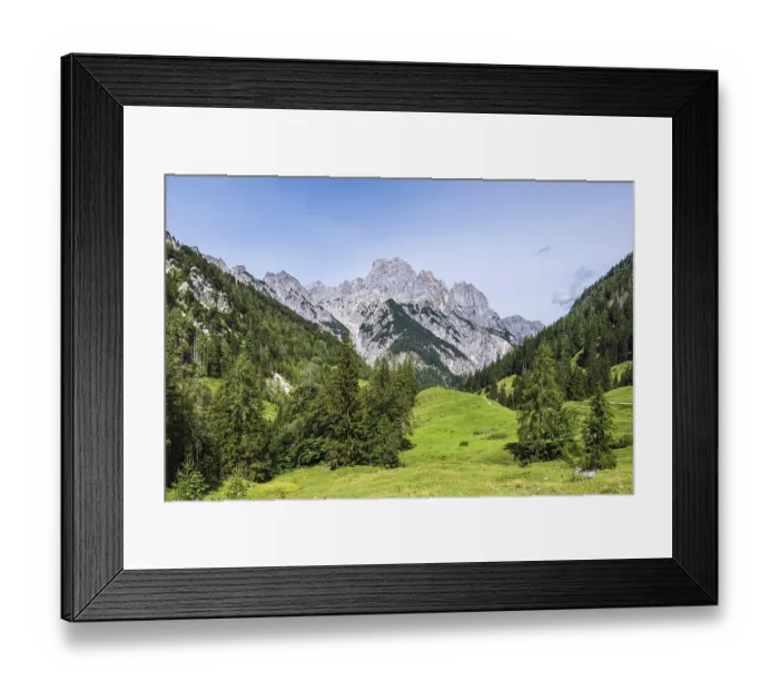 Framed Print : View of the Bindalm in Berchtesgadener Land Framed Print : View of the Bindalm in Berchtesgadener Land