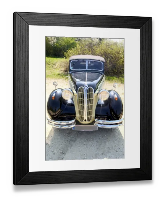 Framed Print : BMW Oldtimer