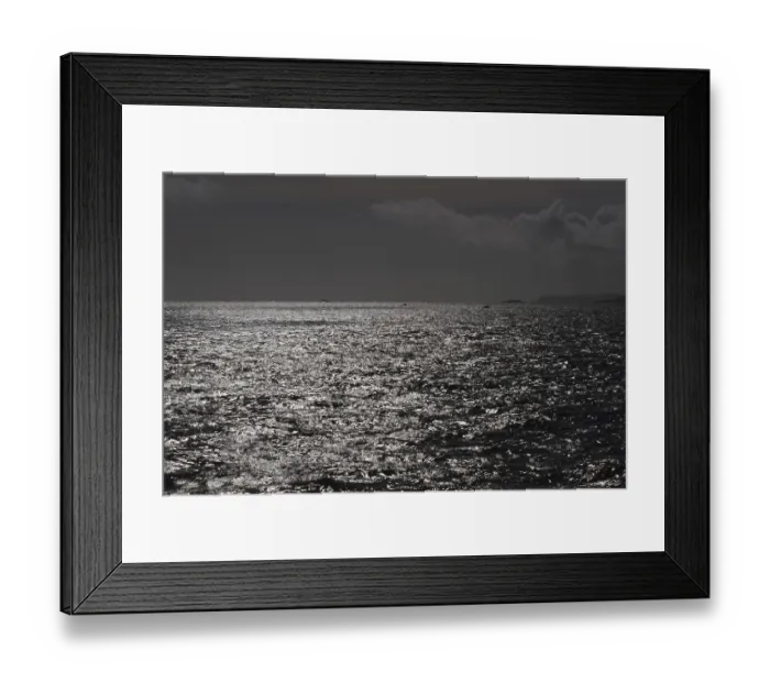 Framed Print : Full moon over the sea Framed Print : Full moon over the sea