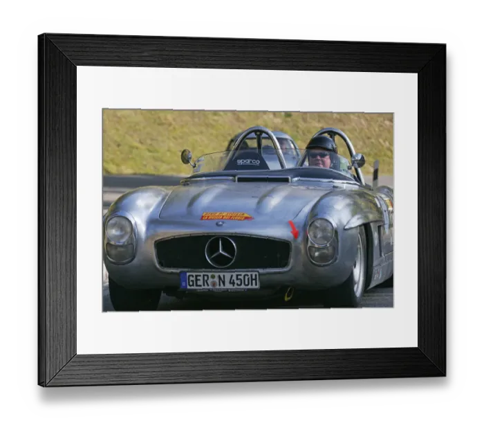 Framed Print : Mercedes Benz 300 SLS, built 1957