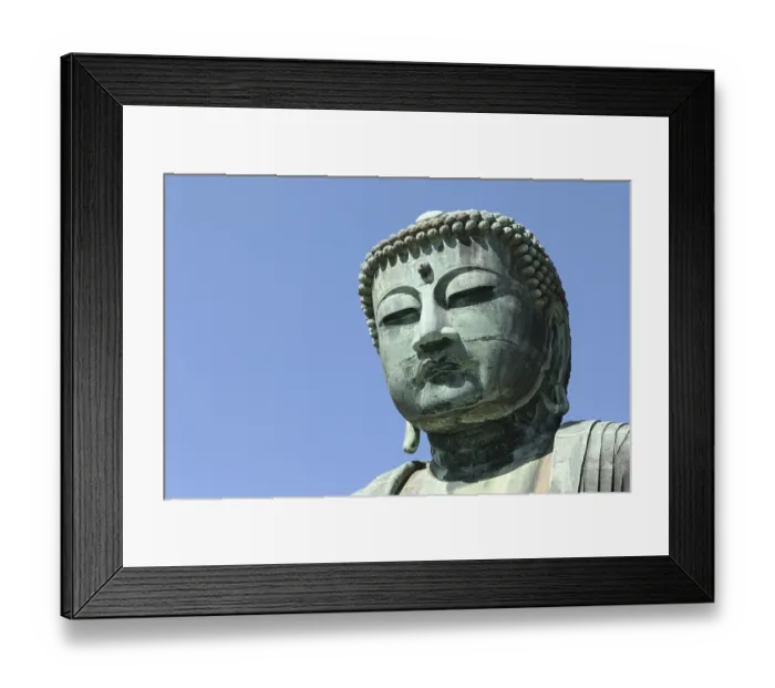 Framed Print : Daibutsu, Great Buddha statue at Kotoku-in temple Framed Print : Daibutsu, Great Buddha statue at Kotoku-in temple