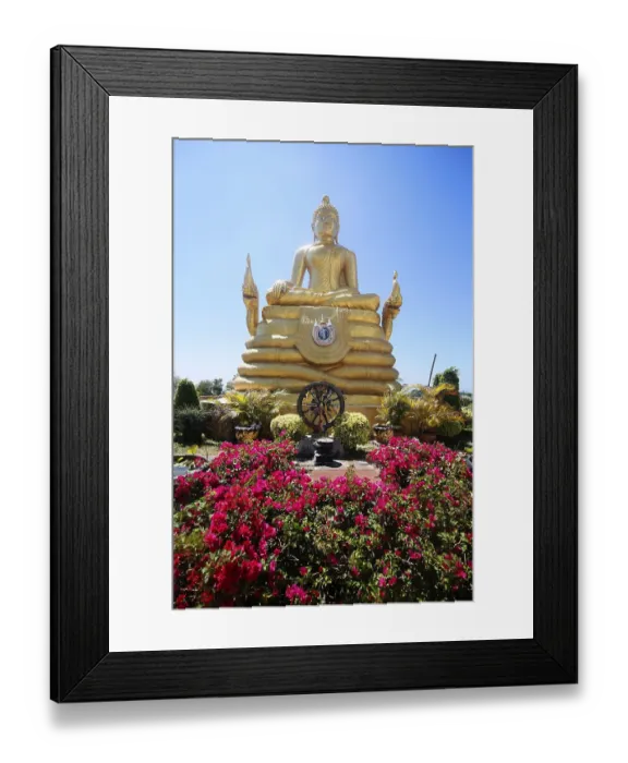 Framed Print : Bronze Buddha at the Big Buddha, Phuket, Thailand