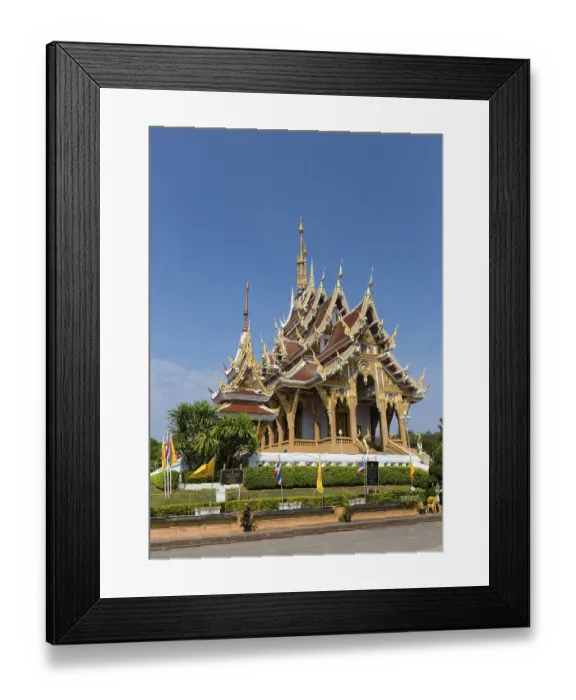 Framed Print : Saint Bot of Wat Pa Saeng Arun Framed Print : Saint Bot of Wat Pa Saeng Arun