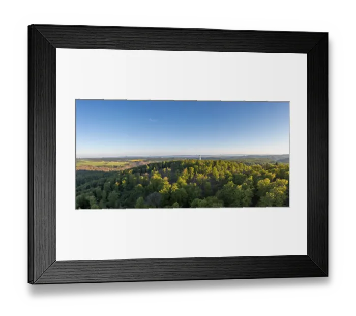 Framed Print : Auerberg with Joseph's Cross Harz Auerberg with Joseph's Cross Harz