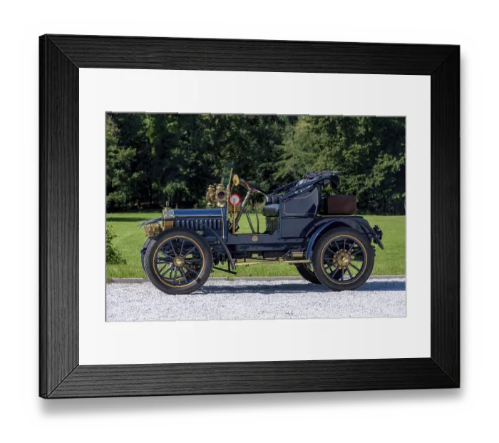 Framed Print : Oldtimer De Dion Bouton AU, built 1907