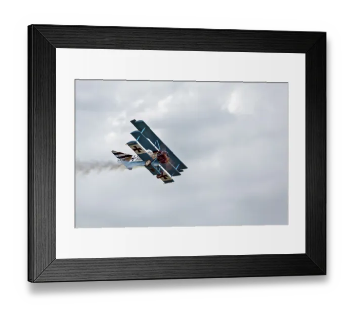 Framed Print : Great War Display Team - Fokker DR1 Triplane