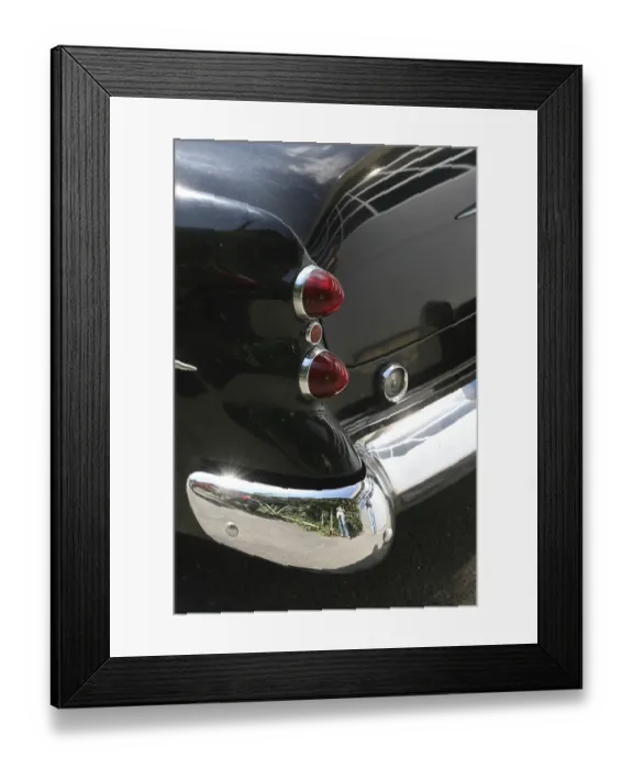 Framed Print : Beautiful rear light
