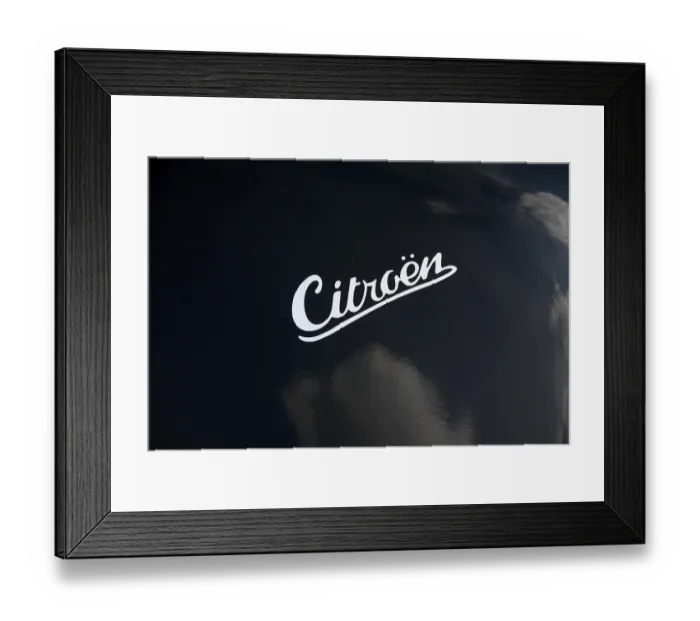 Framed Print : Vintage Citroen