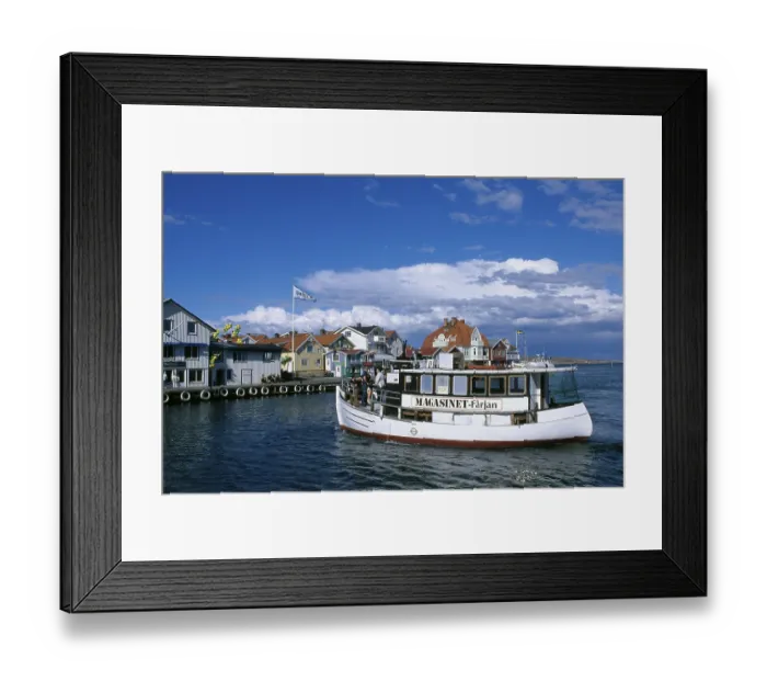 Framed Print : Smogen, Bohuslan, Sweden Sm?gen Framed Print : Smogen, Bohuslan, Sweden Sm?gen