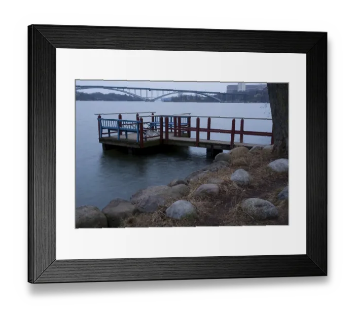 Framed Print : Mooring, Malarstrand, Stockholm Framed Print : Mooring, Malarstrand, Stockholm