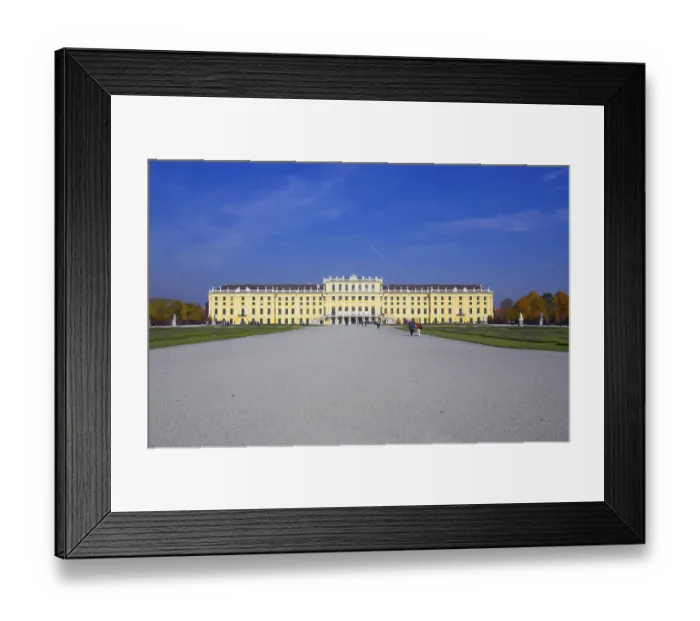 Framed Print : Schoenbrunn Palace, Vienna, Austria, Europe