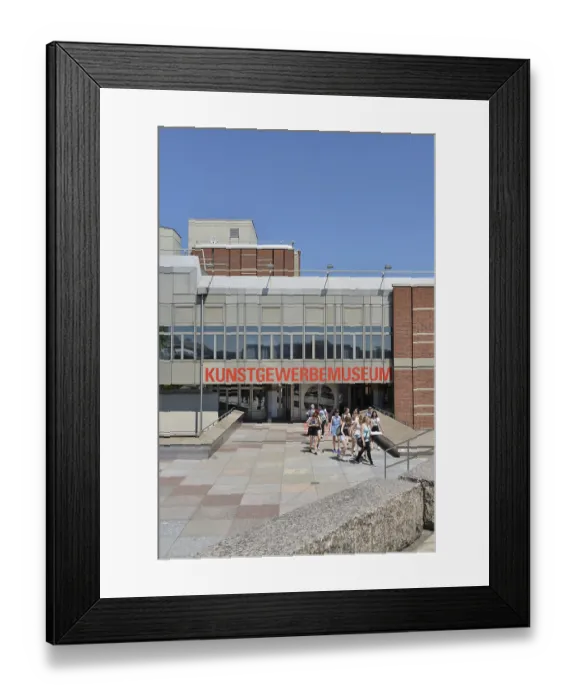 Framed Print : Museum of Decorative Arts, Kulturforum