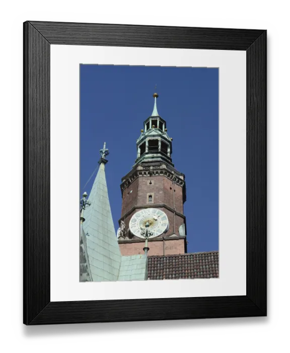 Framed Print : Tower, City Hall, Ring, Wroclaw Framed Print : Tower, City Hall, Ring, Wroclaw