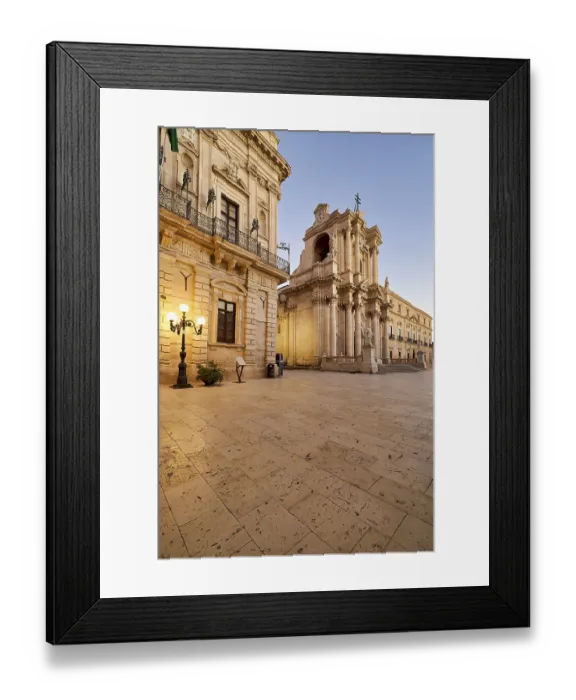 Framed Print : The Cathedral of Syracuse (Duomo di Siracusa) Framed Print : The Cathedral of Syracuse (Duomo di Siracusa)