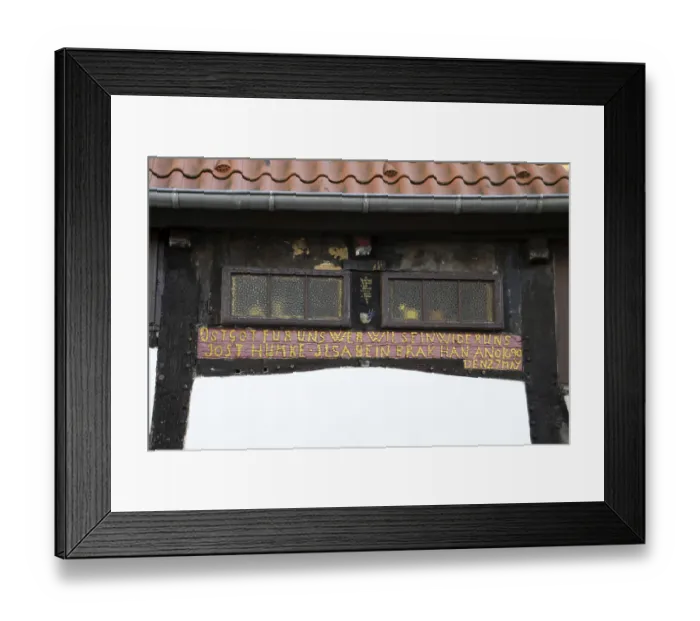 Framed Print : Half-timbered house in Alverdissen Framed Print : Half-timbered house in Alverdissen