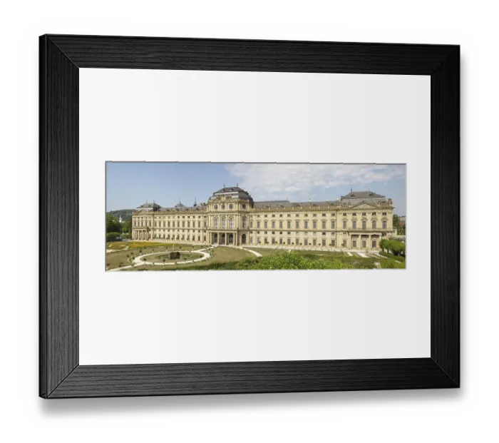 Framed Print : Wurzburg Residence, palace