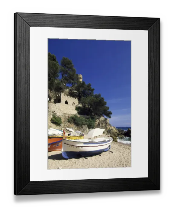 Framed Print : Lloret de Mar, Costa Brava, Catalonia, Spain