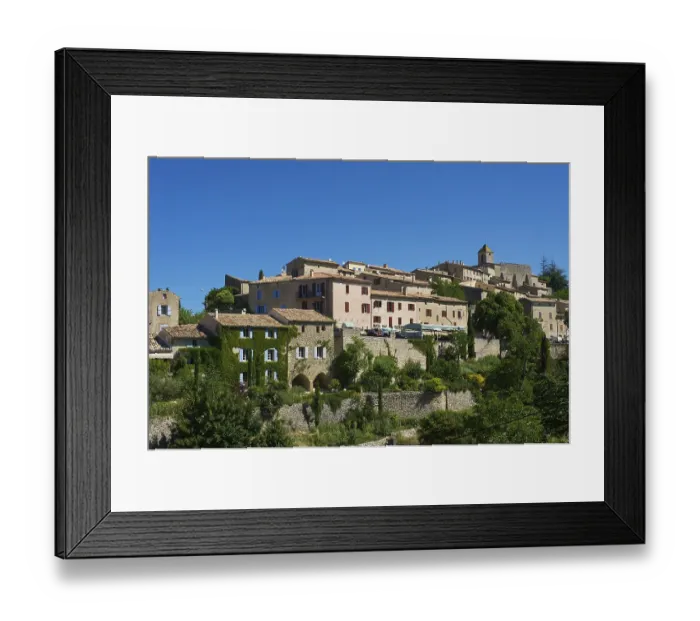 Framed Print : Village in Provence, Aurel, Departement Vaucluse Framed Print : Village in Provence, Aurel, Departement Vaucluse