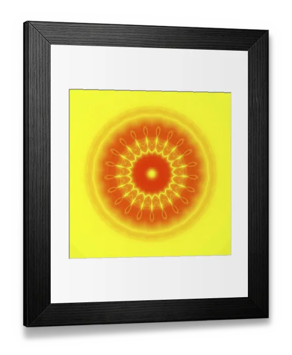 Framed Print : Mandala Framed Print : Mandala