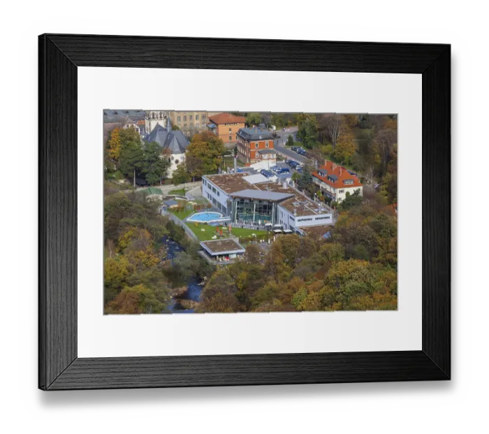 Framed Print : Bodetal in Autumn Harz Bodetal Spa